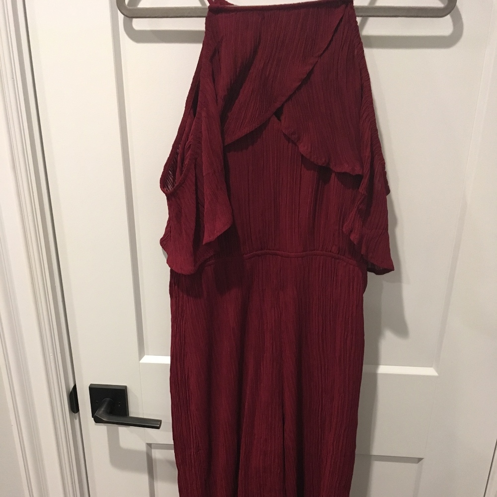 NWT Cranberry Jumpsuit